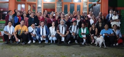  मनाङमा आजबाट फुटबल प्रतियोगिताः तालगाउँ खेलाडी र कलाकारले भरिभराउ 