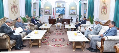  सिंहदरबारमा तीन दलका शीर्ष नेताबीच छलफल 