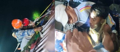  सेती नदीमा हामफालेका युवकको सशस्त्र प्रहरीद्वारा उद्धार 