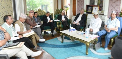  एमालेको बैठकमा निर्वाचनको समीक्षा र आन्तरिक विषयमा छलफल 