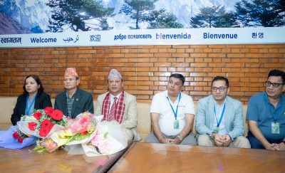  पाँचौँ ऊर्जामन्त्रीस्तरीय बैठकमा भाग लिएर ऊर्जामन्त्री स्वदेश फिर्ता 