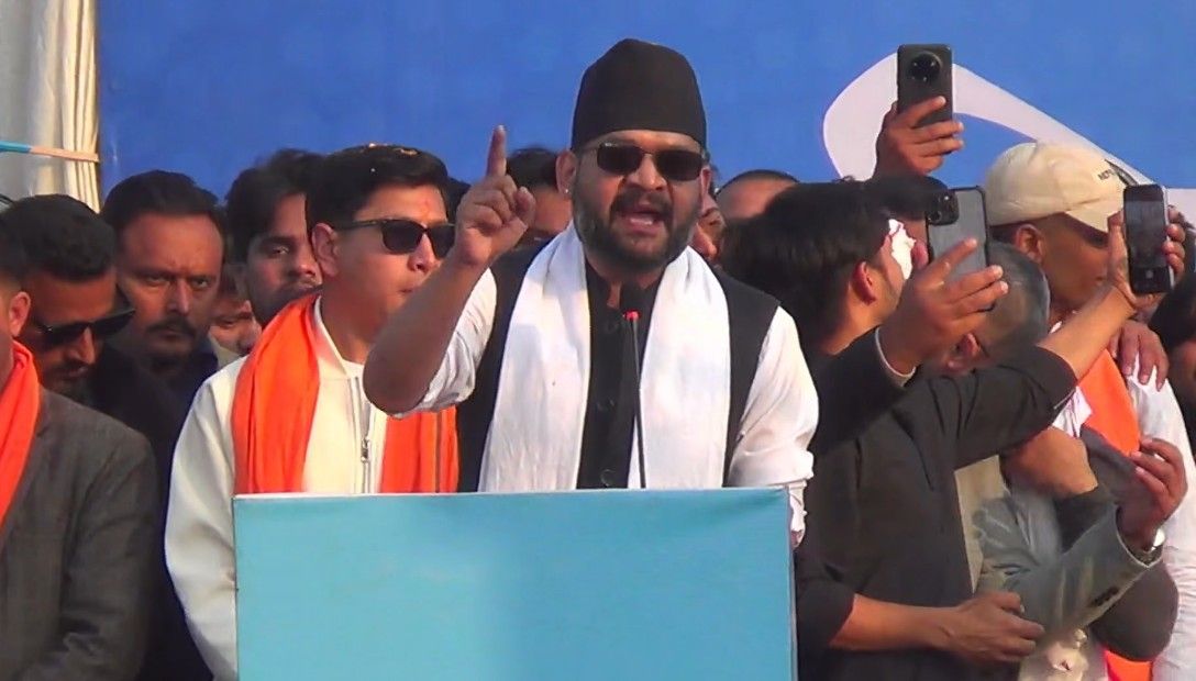 जनकपुरको चुनावी सभामा बालेनले भने- मधेसी छौरा पीएम बन्ने वाला है
