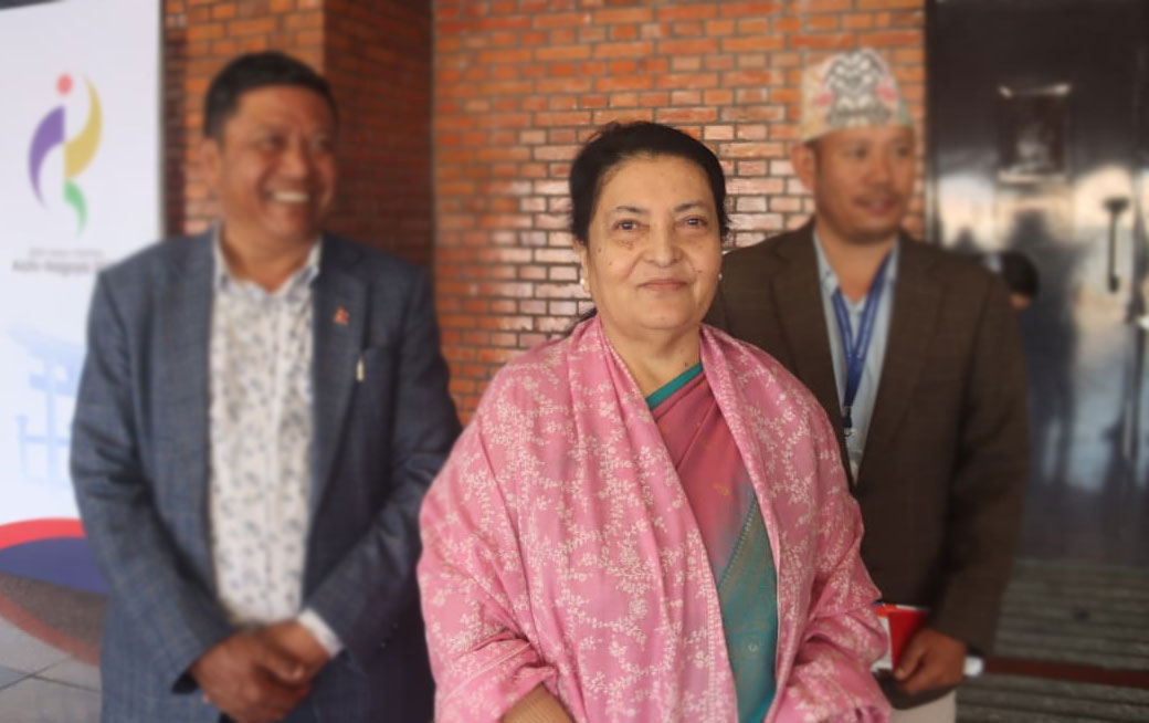 पूर्वराष्ट्रपति भण्डारी ‘ग्लोबल गभर्नेन्स् फोरम’मा सहभागी हुन चीन प्रस्थान