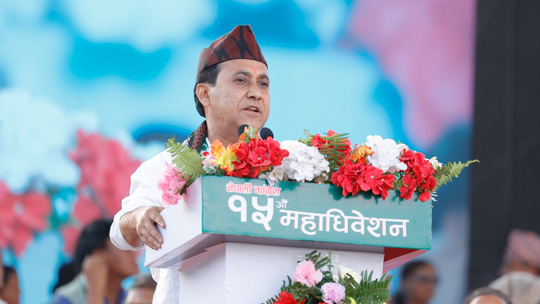 महाधिवेशन यात्राको सुरुवात हो, बलियो कांग्रेससहित अगाडि आउनेछौँ : विश्वप्रकाश शर्मा