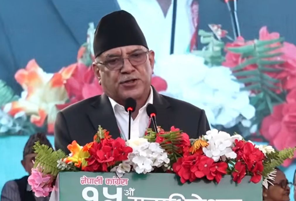 प्रचण्डको उद्घोष : गगन थापालाई देशको नेतृत्व गर्ने अवसर आउँदैछ