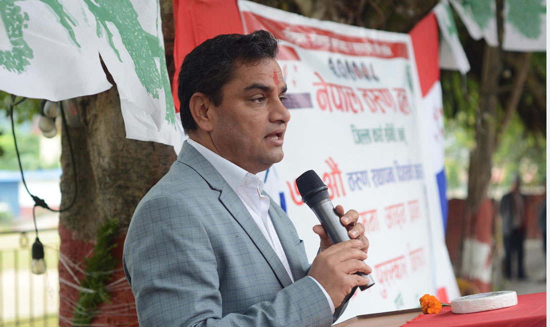 लोकतन्त्रको रक्षा र रूपान्तरणमा तरुणको भूमिका महत्वपूर्ण छ : महामन्त्री पौडेल